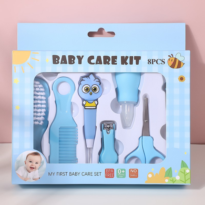 Baby Grooming Kit Manufacturer - 8-Piece PP Material Skin-Friendly