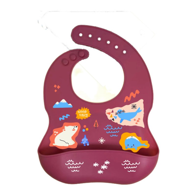 Baby Bibs Manufacturer - Custom Waterproof Silicone Cute Western
