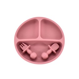 Baby Tableware Supplier - Food Grade Silicone Bib Bowl Pacifier