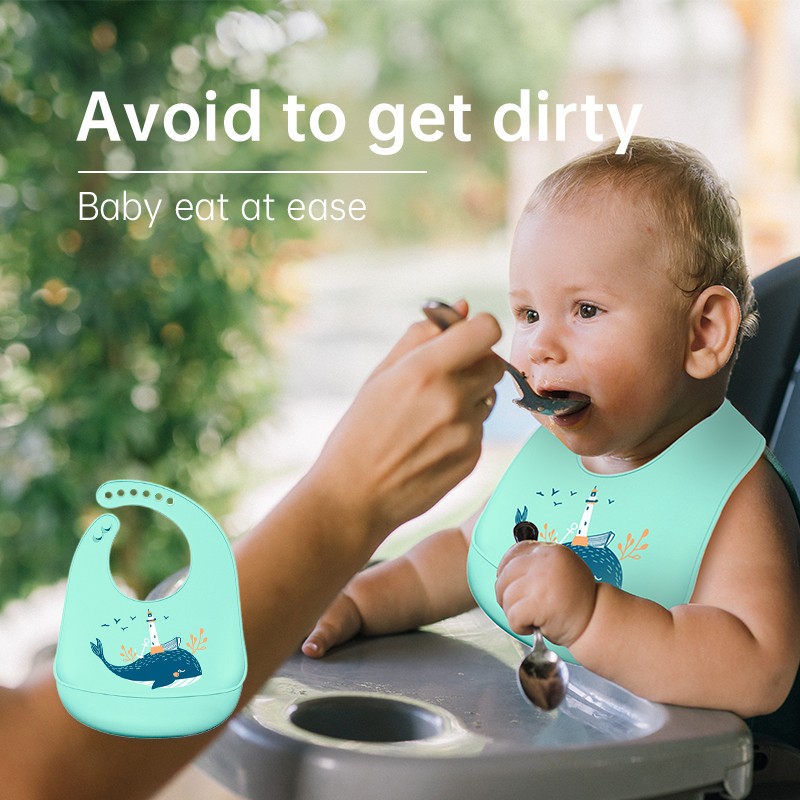 Silicone Bibs Supplier - CE Approved BPA Free Anti-Bacterial