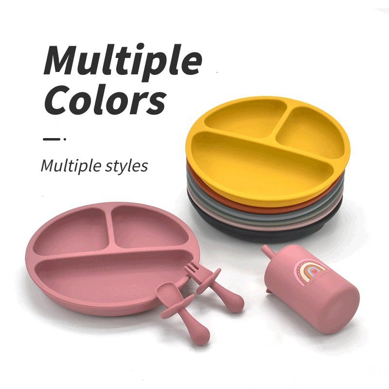 Baby Tableware Supplier - Food Grade Silicone Bib Bowl Pacifier