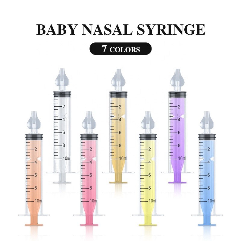 Nasal Irrigator Supplier - 10ml Baby Nasal Syringe Silicone Head