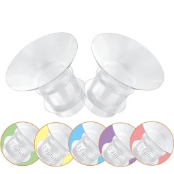Breast Pump Flange Inserts Manufacturer - OEM/ODM 13-21mm Soft Caliber Size Adaptor