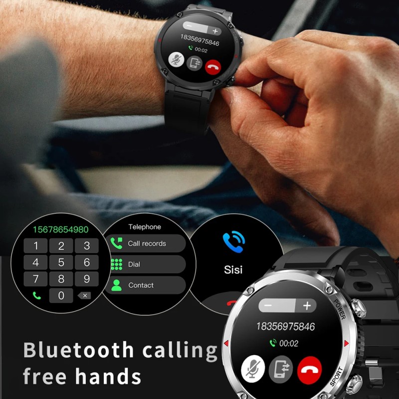 Smart Watch Manufacturer - OEM/ODM Montre Bluetooth Call Heart Rate IP68 Waterproof