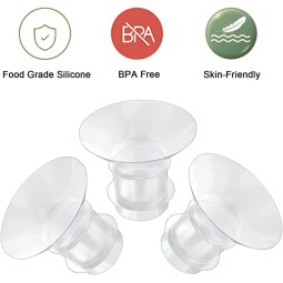 Breast Pump Flange Inserts Manufacturer - OEM/ODM 13-21mm Shield Converter Replacement