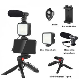 Portable Vlogging Kit Manufacturer - OEM/ODM New Hot with Tripod BT Control