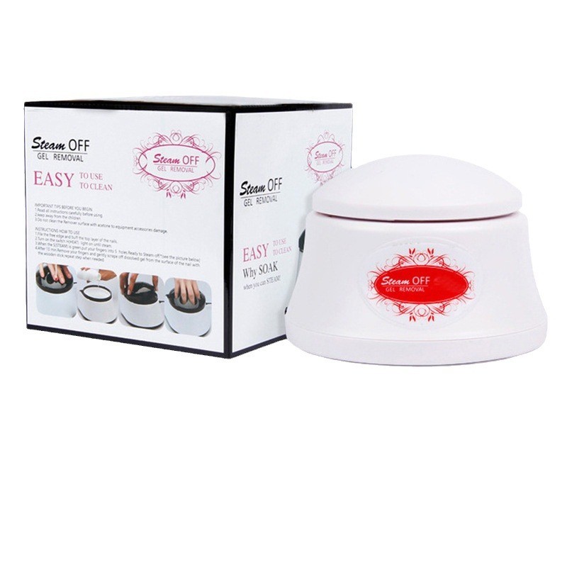 36W New Eco-Friendly Electric Steam Nail Polish Remover for Manicure Effortlessly Remove Nail Gel Polish Without Damaging Nails