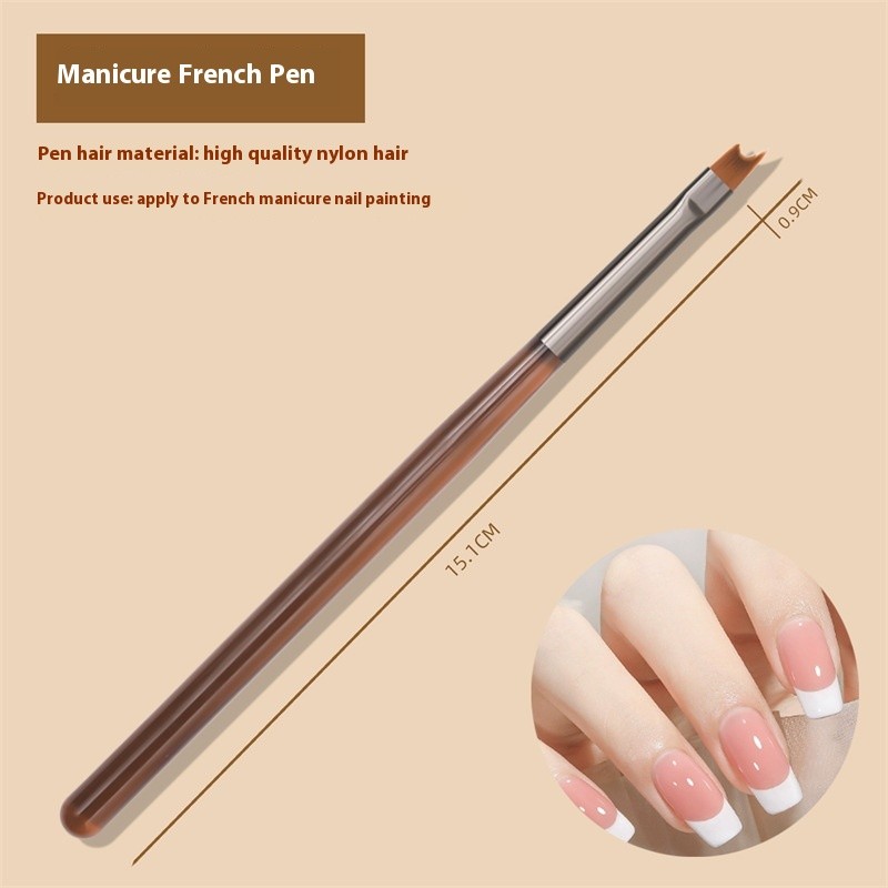 Japanese Ferrule Factory Direct Sales Construction Pen Semi-Transparent Gradient Rod Phototherapy Painted Line for Nail Flat