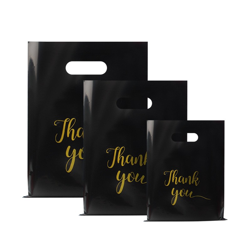 High-End Four Finger Flat Mouth Plastic Handbag Square for Clothing Store Shopping Cross-Border Gifts Jewelry Handbag Stock