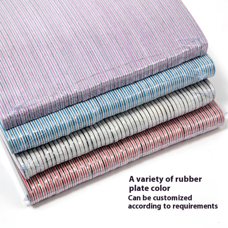High Quality 100/180 Double-Sided Polishing Emery Sponge Washable Sand Nail Rubbing Strip Wholesale Straight Nail File