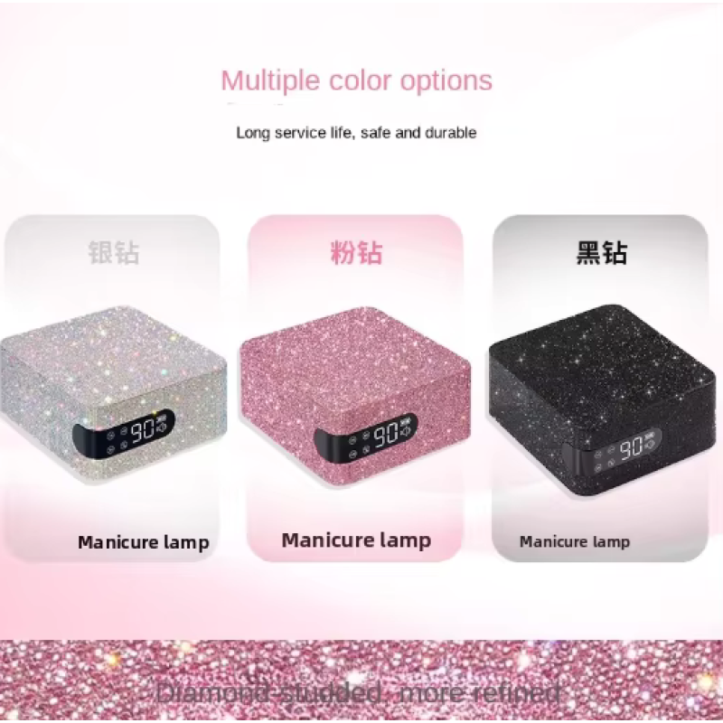 Kariu 2025 High Power LED Phototherapy Machine New Upgrade Nail Polish Glue Baking Lamp Special for Nail Art Shops Made Plastic