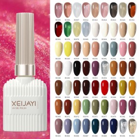 102-Color Lasting Nail Polish for Women New Fashion LED Lamp Source Compatible Nail Phototherapy Shops Adhesive Bottle French