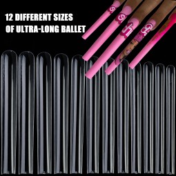 Hot-Selling Ultra-Long 60-Piece Full False Nail Extension Square Head French Style for Fingernails for Europe and US