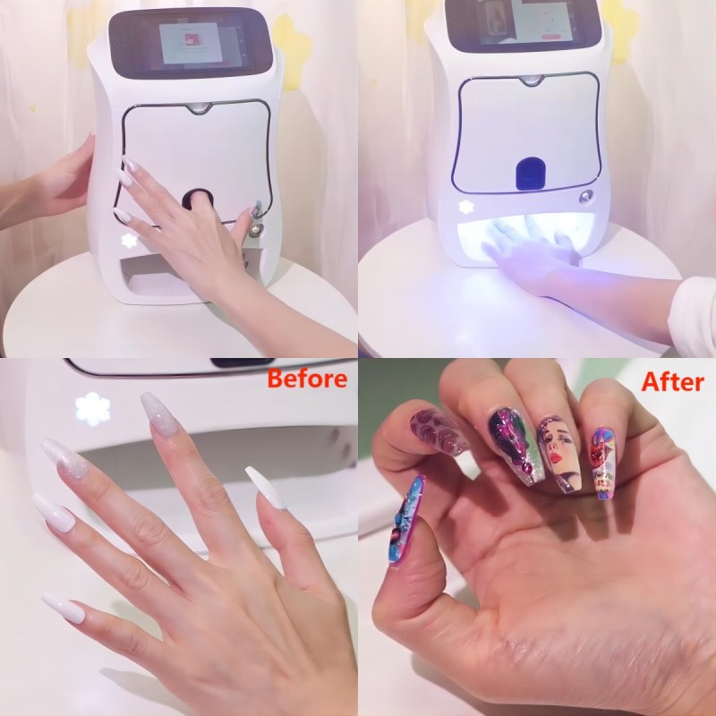 Pattern Stylish All-in-one Machine Painting Sunwin Nail Art Drying Printer