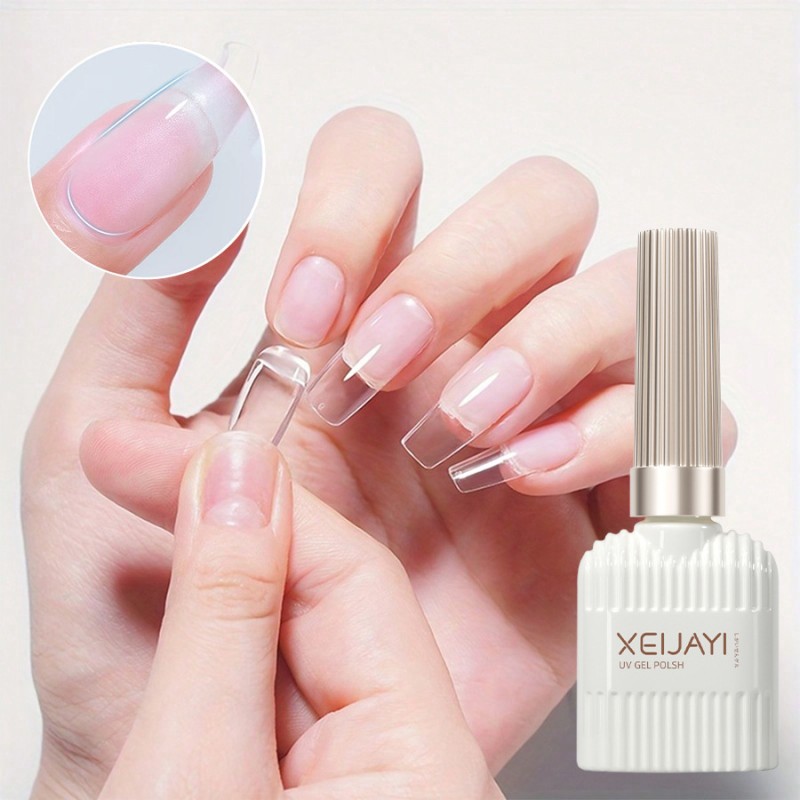 French Style Nail Glue Bottle LED Source Cross-Border Special Phototherapy Nail Piece Adhesive Lamp Resin Firmly Sticking