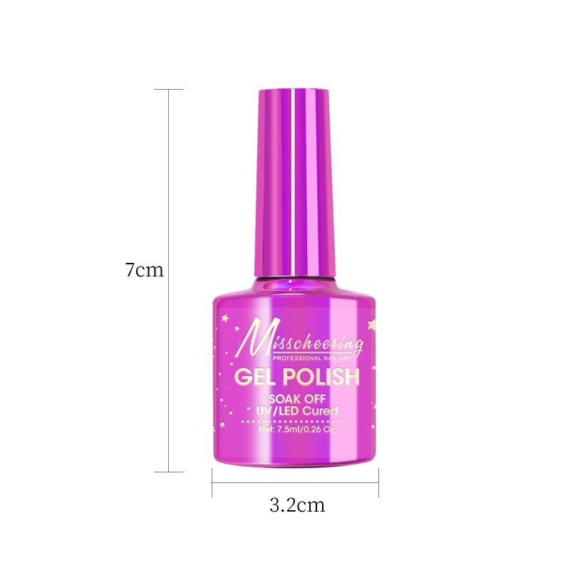 Autumn Winter UV Nail Polish Glue White Cherries New Year Red Sparkle Cross-Border Design Ruby Cat's Eye LED Lamp Wholesale