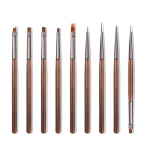 Japanese Ferrule Factory Direct Sales Construction Pen Semi-Transparent Gradient Rod Phototherapy Painted Line for Nail Flat