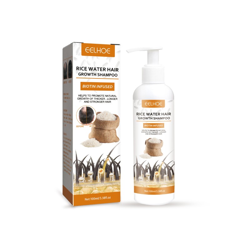 Rice Hair Shampoo Manufacturer - OEM/ODM Wholesale Deeply Cleanses Moisturizes Roots