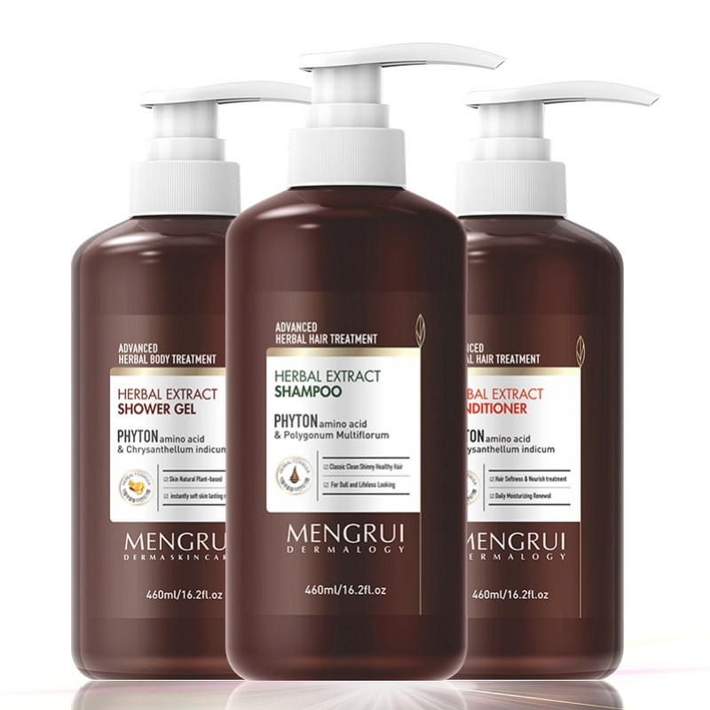 Hair Care Wash Set Manufacturer - OEM/ODM Wholesale Korea Plant Extract Shampoo Conditioner