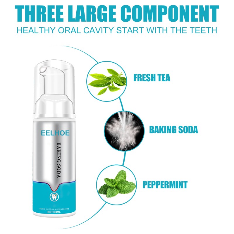 Foam Toothpaste Manufacturer - OEM Private Label Press Whitening Mousse Remove Tartar