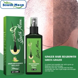 Hair Regrowth Spray Manufacturer - Private Label South Moon 100ml Green Ginger Loss Reducing