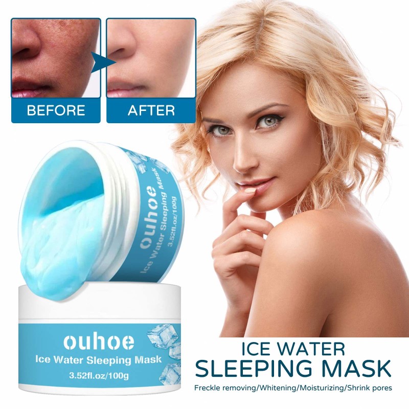 Sleeping Face Mask Manufacturer - OEM Private Label Custom 100g Hyaluronic Anti-Wrinkle