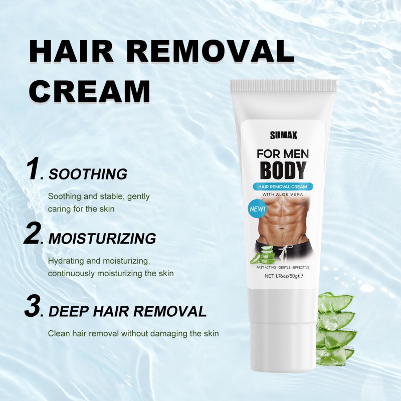 Hair Removal Cream Manufacturer - OEM Private Label New Arrival for Men and Women