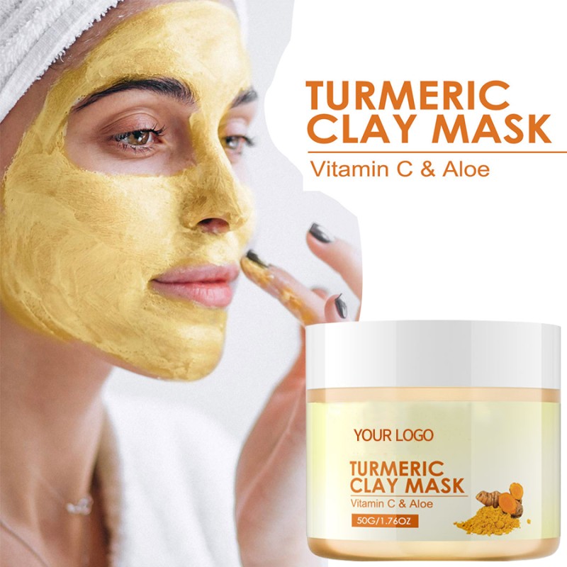 Turmeric Mud Mask Manufacturer - ODM/OEM Private Label Skincare Whitening Moisturizing