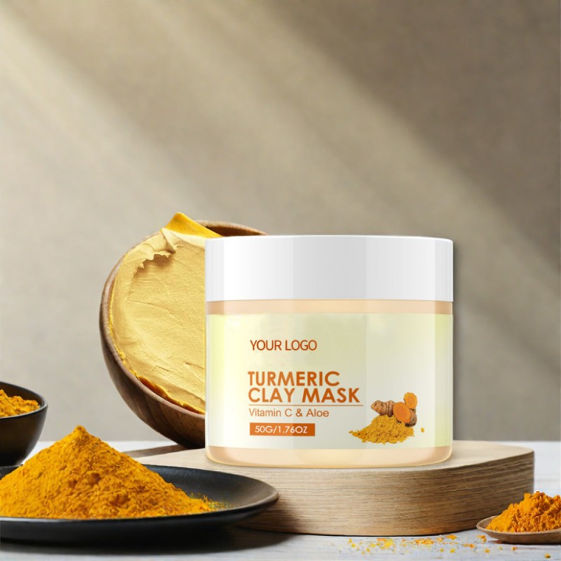 Turmeric Mud Mask Manufacturer - ODM/OEM Private Label Skincare Whitening Moisturizing
