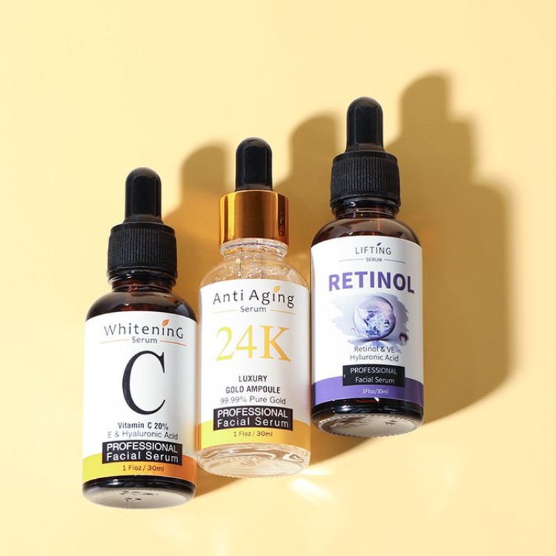 Retinol Facial Serum Manufacturer - Private Label Natural Bakuchiol Anti Aging Wrinkle