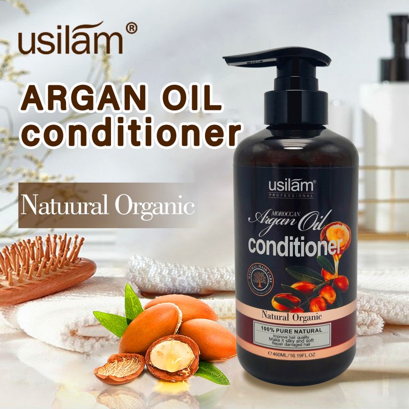 Argan Oil Hair Set Manufacturer - OEM Private Label Custom Organic Shampoo Conditioner Gel