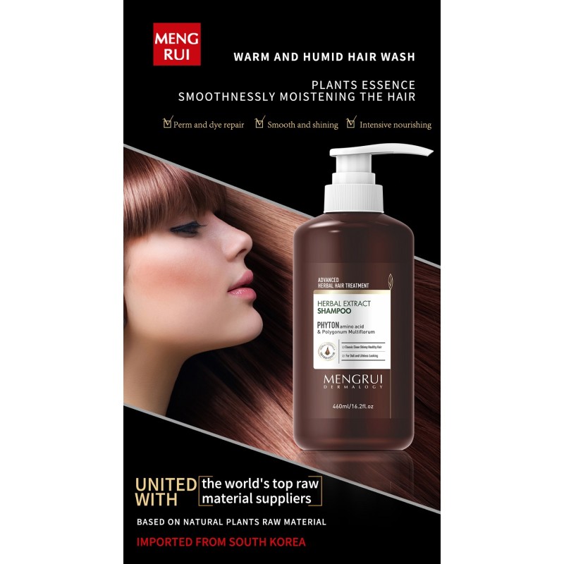 Herbal Shampoo Manufacturer - OEM Custom Factory Price Plant Extract Smooth Moisturizing