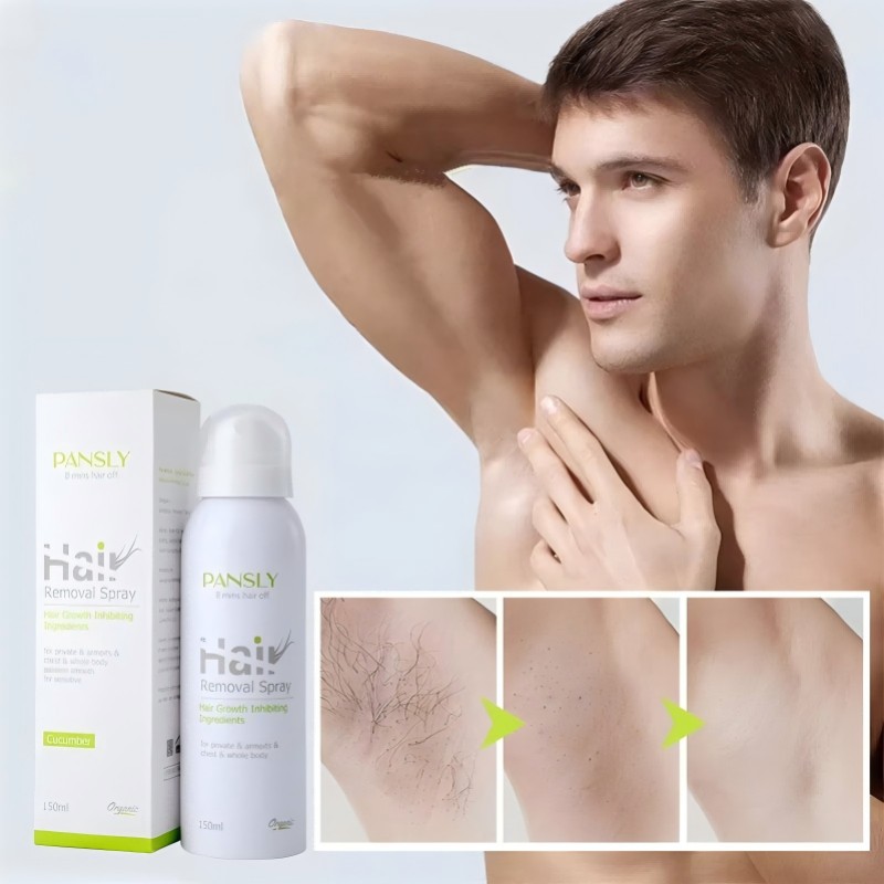 Hair Removal Spray Manufacturer - Private Label 150ml Organic Cucumber Growth Inhibiting