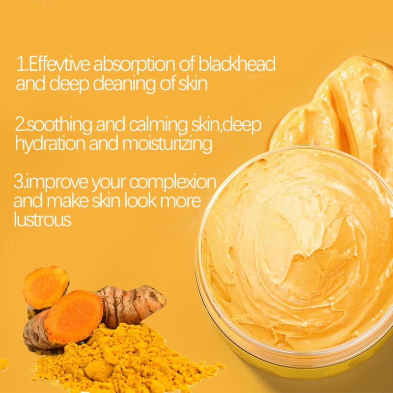 Turmeric Mud Mask Manufacturer - ODM/OEM Private Label Skincare Whitening Moisturizing