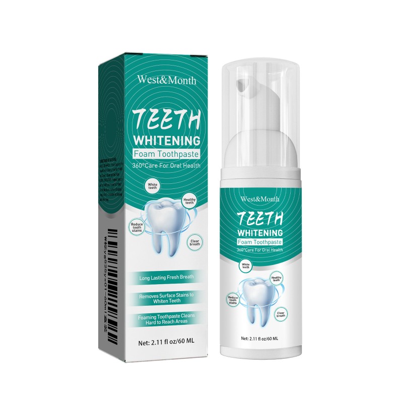 Tooth Repair Mousse Manufacturer - OEM West&Month Efficient Oral Care Foam Toothpaste