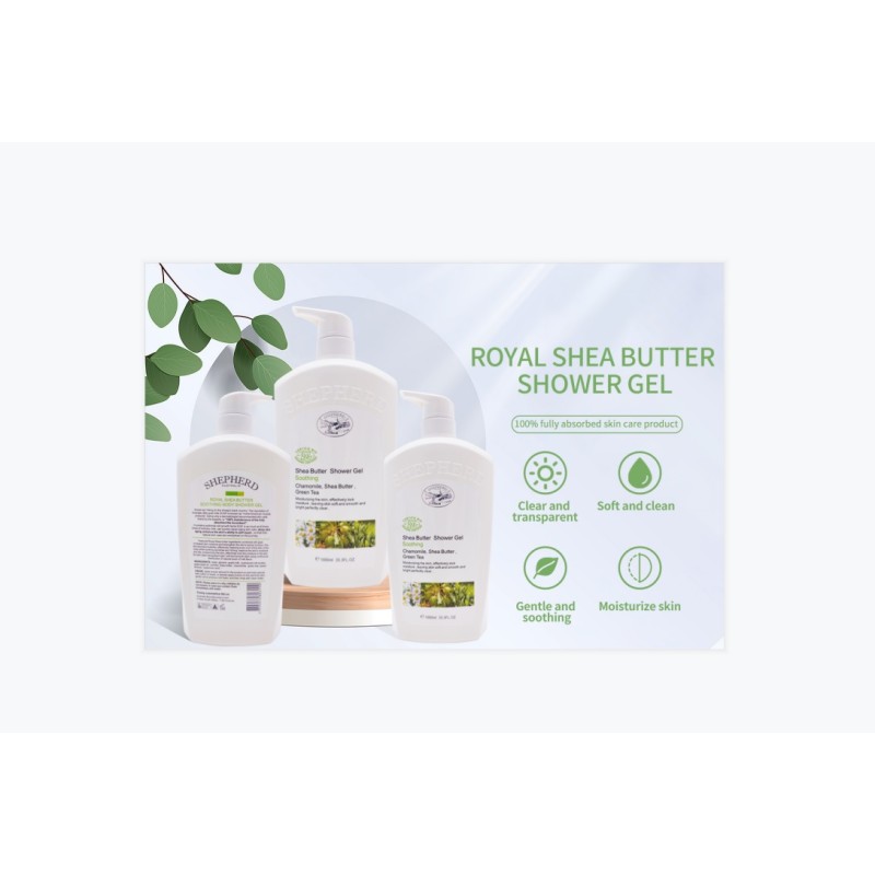 Body Shower Gel Manufacturer - OEM Private Label Custom Ultra Moisturizing Shea Butter