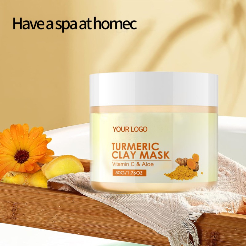 Turmeric Mud Mask Manufacturer - ODM/OEM Private Label Skincare Whitening Moisturizing