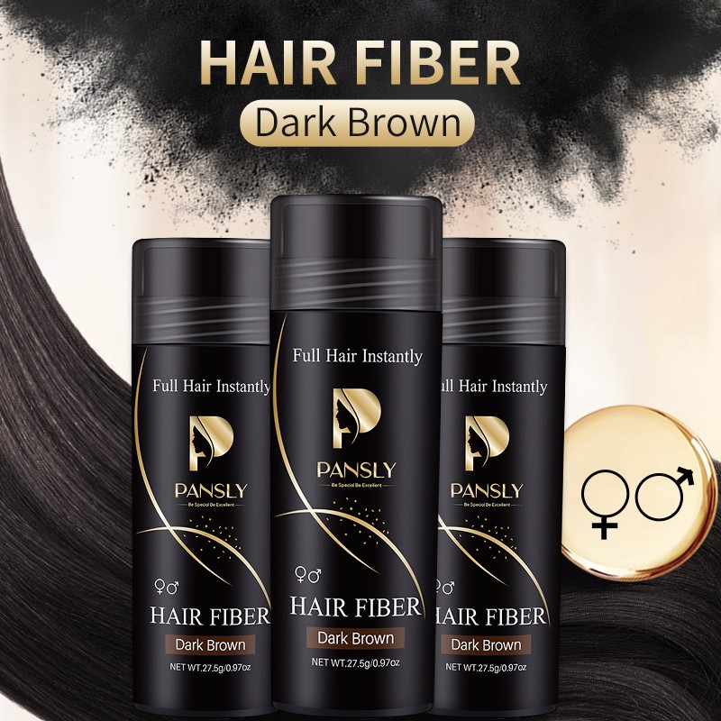 Hair Building Fibers Manufacturer - Private Label Plant Instantly Thickening Dark Brown
