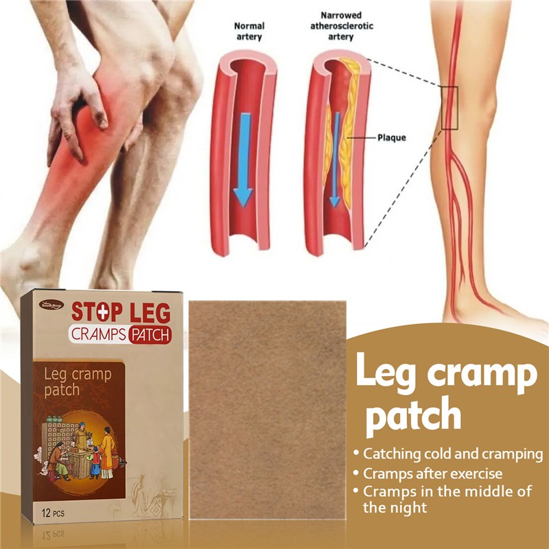 Leg Cramp Patch Manufacturer - Private Label South Moon 12pcs Exercise Sleep Thigh Walk