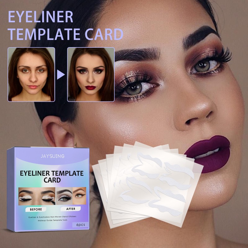 Eyeliner Stencils Manufacturer - Makeup Tool Winged Eyeliner Template Shaping Card