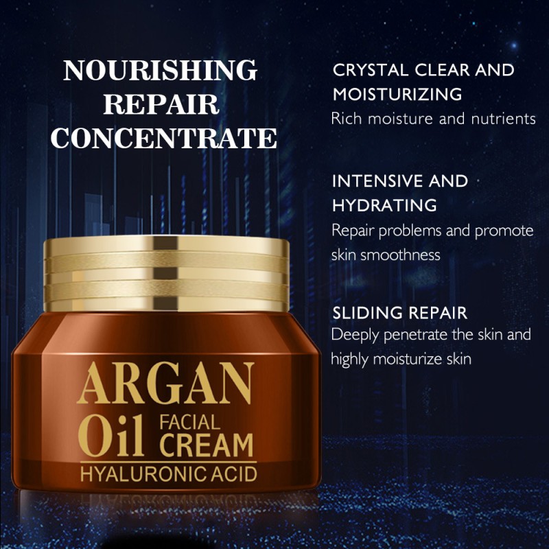 Face Cream Manufacturer - Private Label High Quality Argan Oil Hyaluronic Acid Whitening