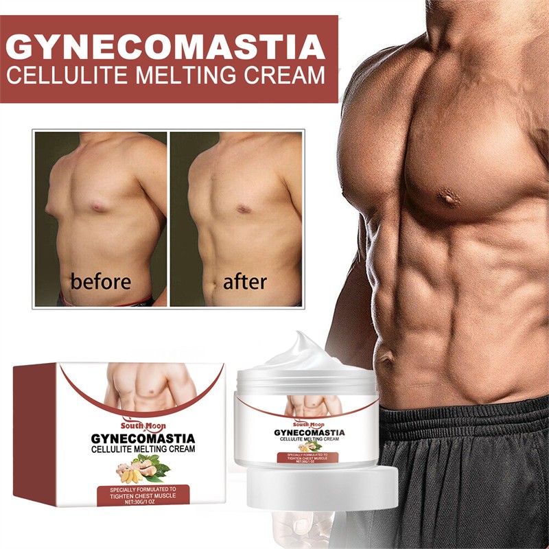Male Breast Cream Manufacturer - OEM South Moon Gynecomastia Cellulite Melting Chest