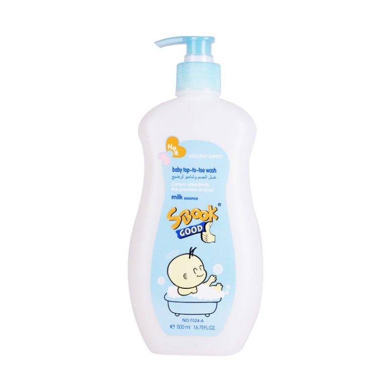 Baby Hair Body Wash Manufacturer - ODM Private Label Custom 500ml 100% Safe Organic