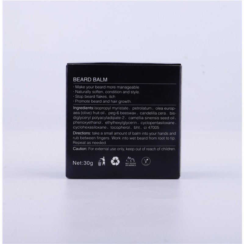 Beard Cream Manufacturer - OEM Private Label MOOOYAN 30g Natural Organic Matte