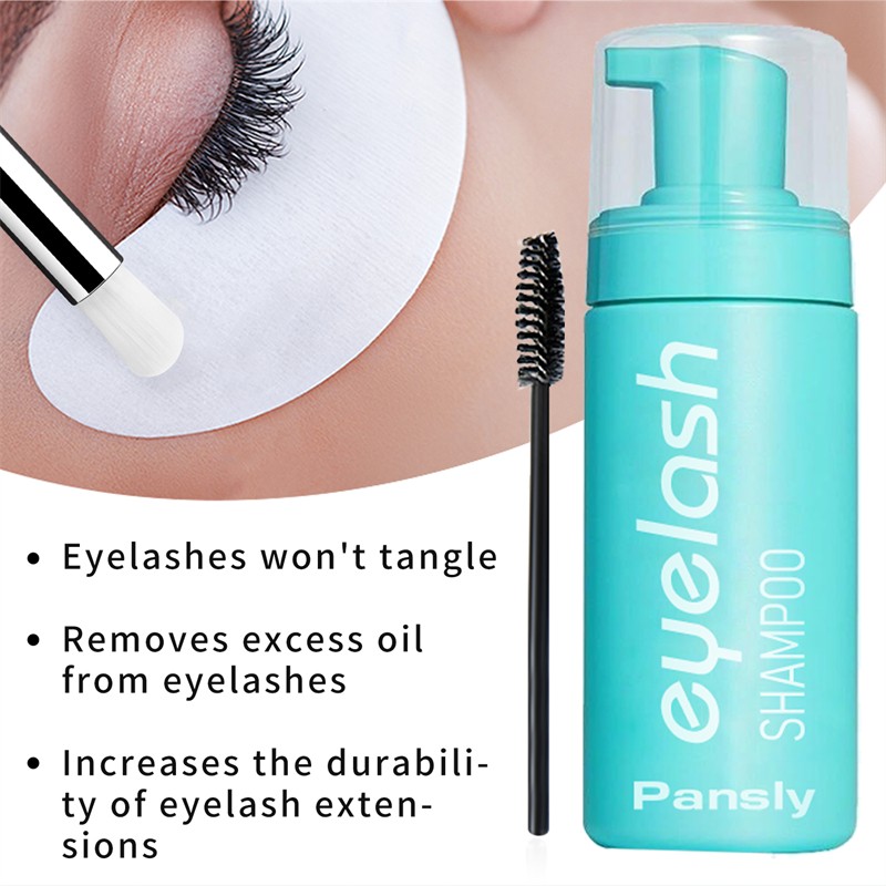 Eyelash Cleanser Manufacturer - OEM Eyelash Makeup Removing Foam Shampoo Moisturizing