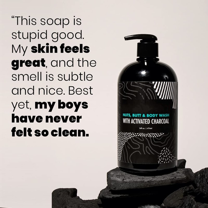 Men's Body Wash Manufacturer - OEM Private Label Custom Niacinamide Fragrance Whitening