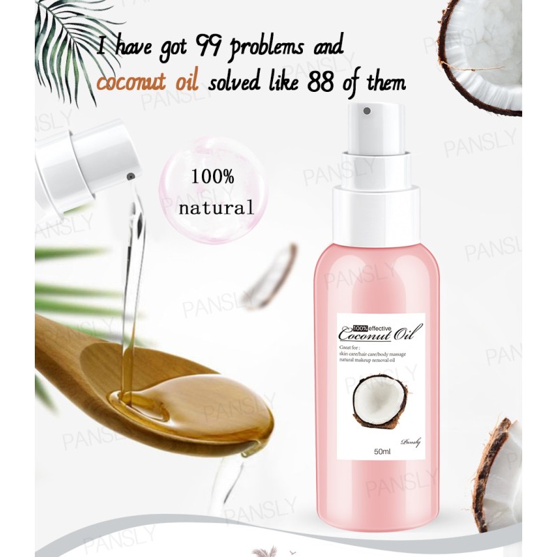 Coconut Oil Essential Oil Manufacturer - Private Label Custom 50ml Hair Care Massage Oils