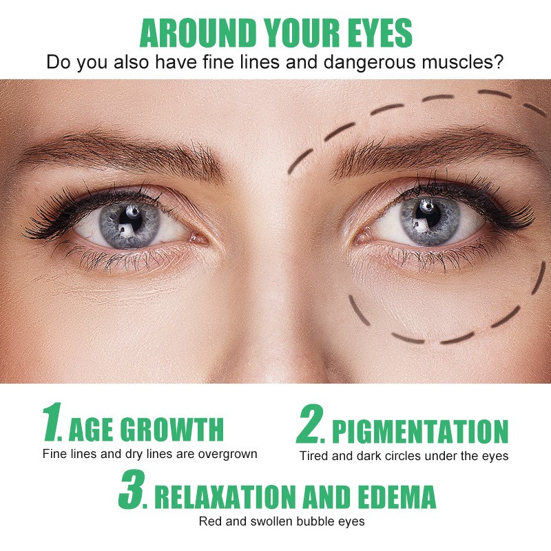 Eye Cream Manufacturer - Private Label OEM Day Squalane Peptides Reduces Puffiness