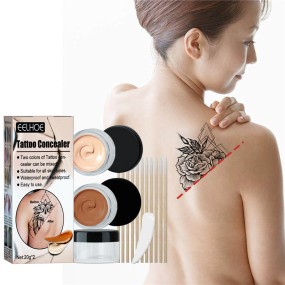Tattoo Concealer Kit Manufacturer - EELHOE Waterproof Light Dark for Mark Burn Scar Spot