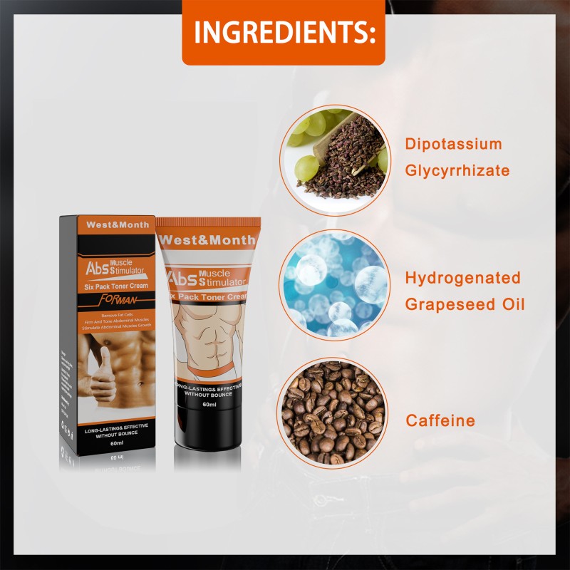 Abdominal Muscle Cream Manufacturer - OEM Private Label Custom West Month Fat Burning